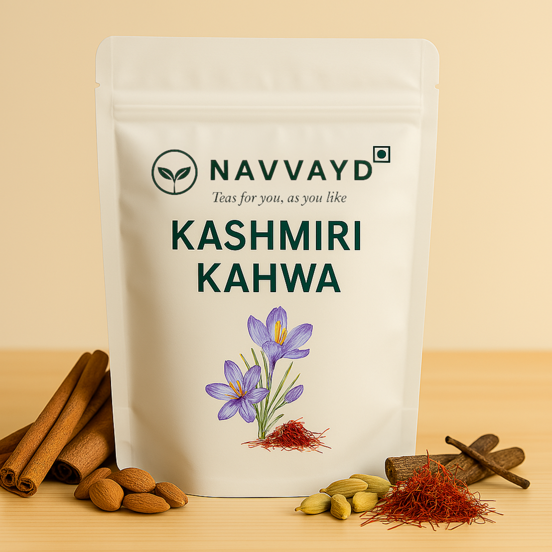 Kashmiri Saffron Kahwa - Teabags