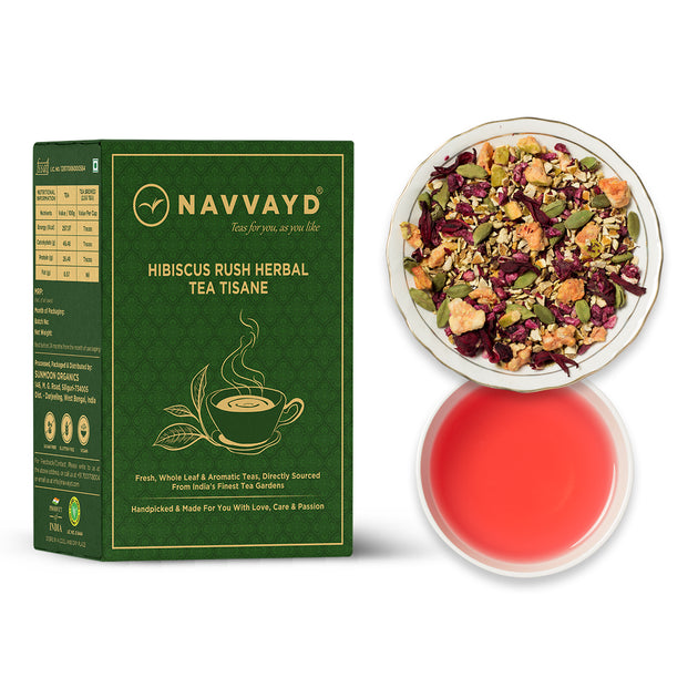 NAVVAYD Hangover Relief Herbal Tea (100 Grams, 50 Cups), Delicious &  Healthy Tea with Natural Ingredients 