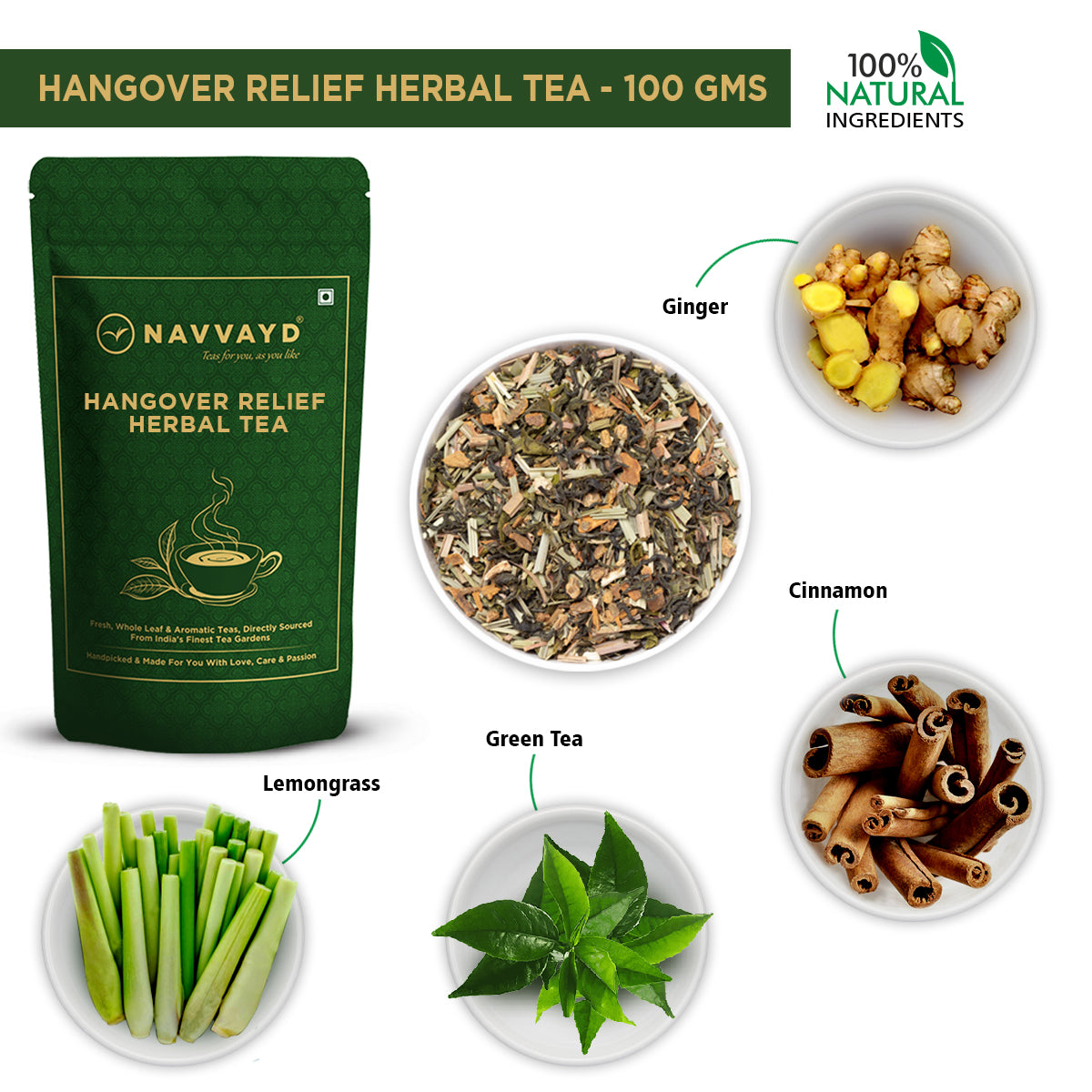 Hangover Relief Herbal Tea Navvayd