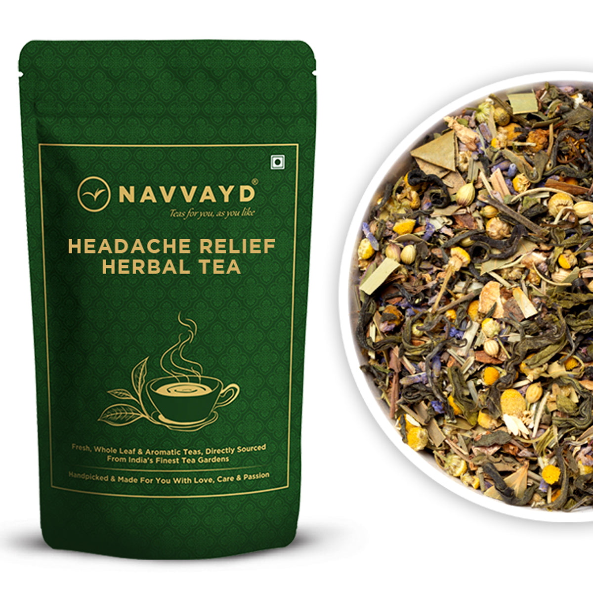 Headache Relief Herbal Tea – Navvayd