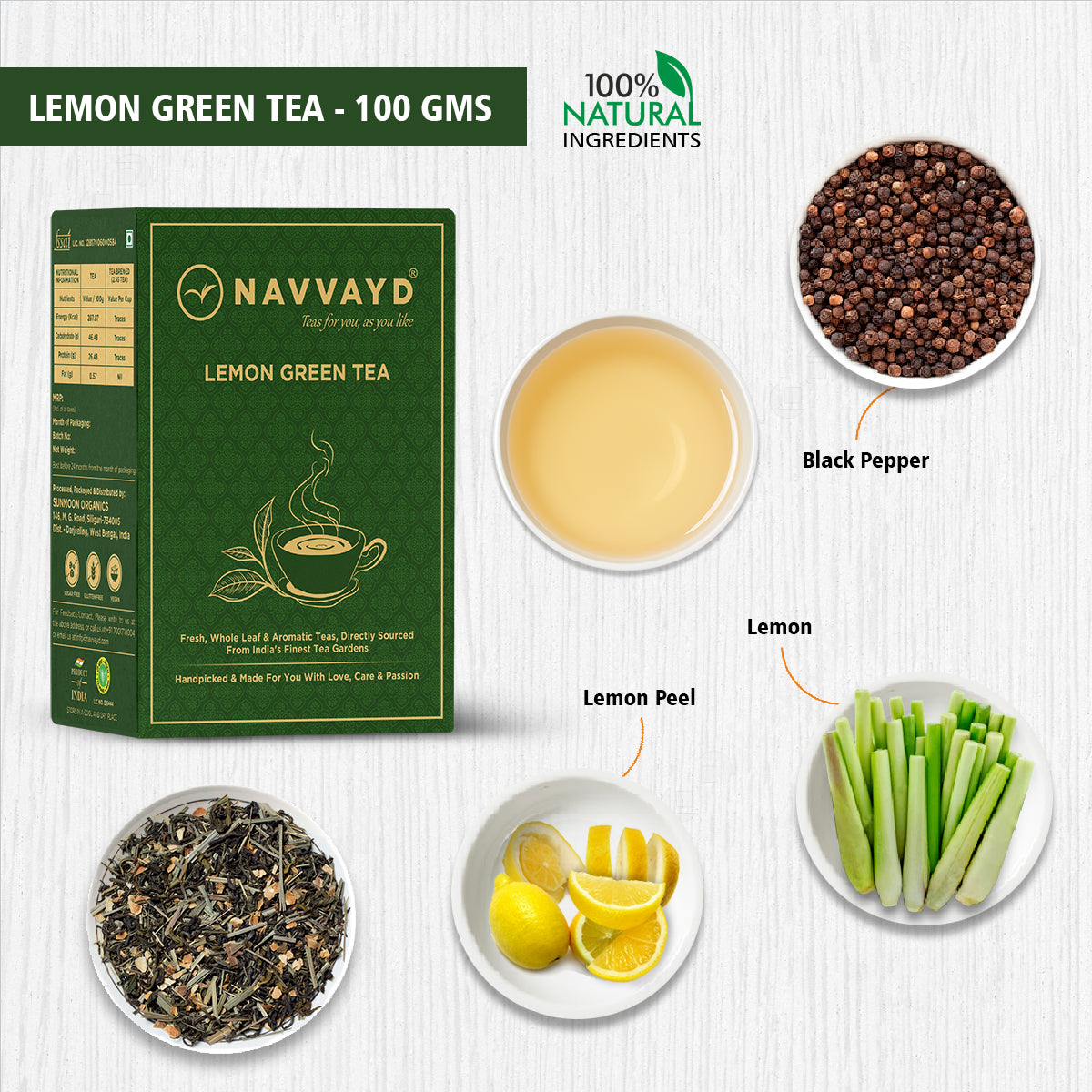 Lemon Green Tea – Navvayd