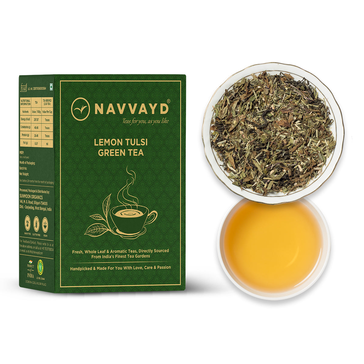 Tulsi Green Tea Honey Lemon