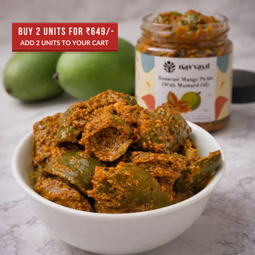 Banarasi Aam Ka Achaar | Banarasi Mango Pickle (With Mustard Oil)