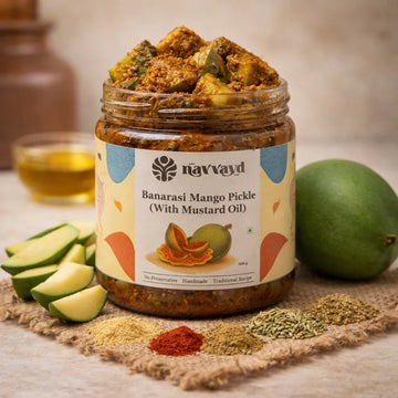 Banarasi Aam Ka Achaar | Banarasi Mango Pickle (With Mustard Oil)