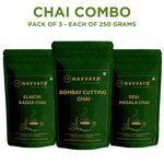 Chai Combo - Elaichi, Desi Masala & Bombay Cutting