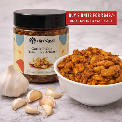Lahsun ka Achaar | Garlic Pickle
