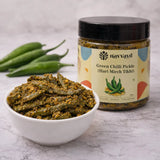 Hari Mirch ka Teekha Achaar | Green Chilli Pickle