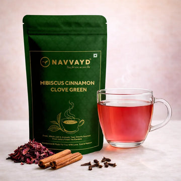 Hibiscus Cinnamon Clove Green Tea