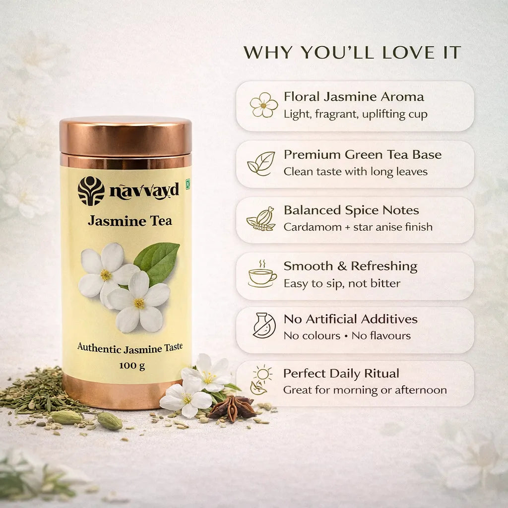 Jasmine Tea In Tin