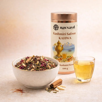 Kashmiri Saffron Kahwa In Tin