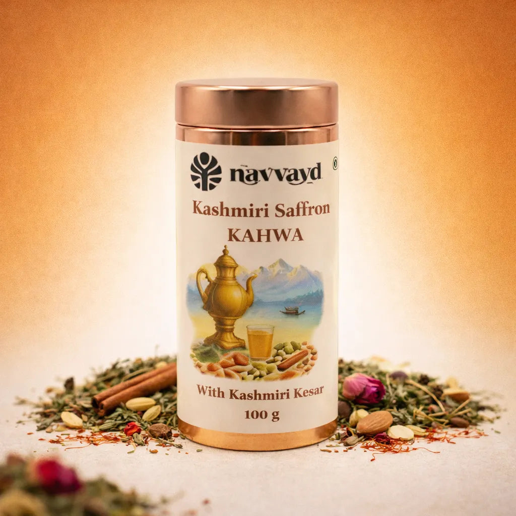 Kashmiri Saffron Kahwa In Tin