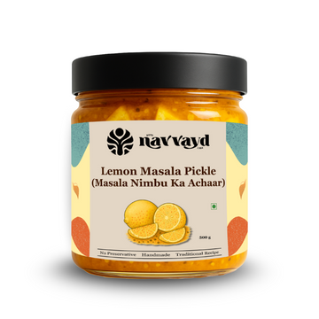 Masala Nimbu Ka Achaar | Lemon Masala Pickle