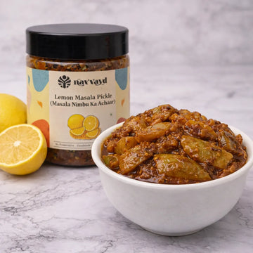 Masala Nimbu Ka Achaar | Lemon Masala Pickle