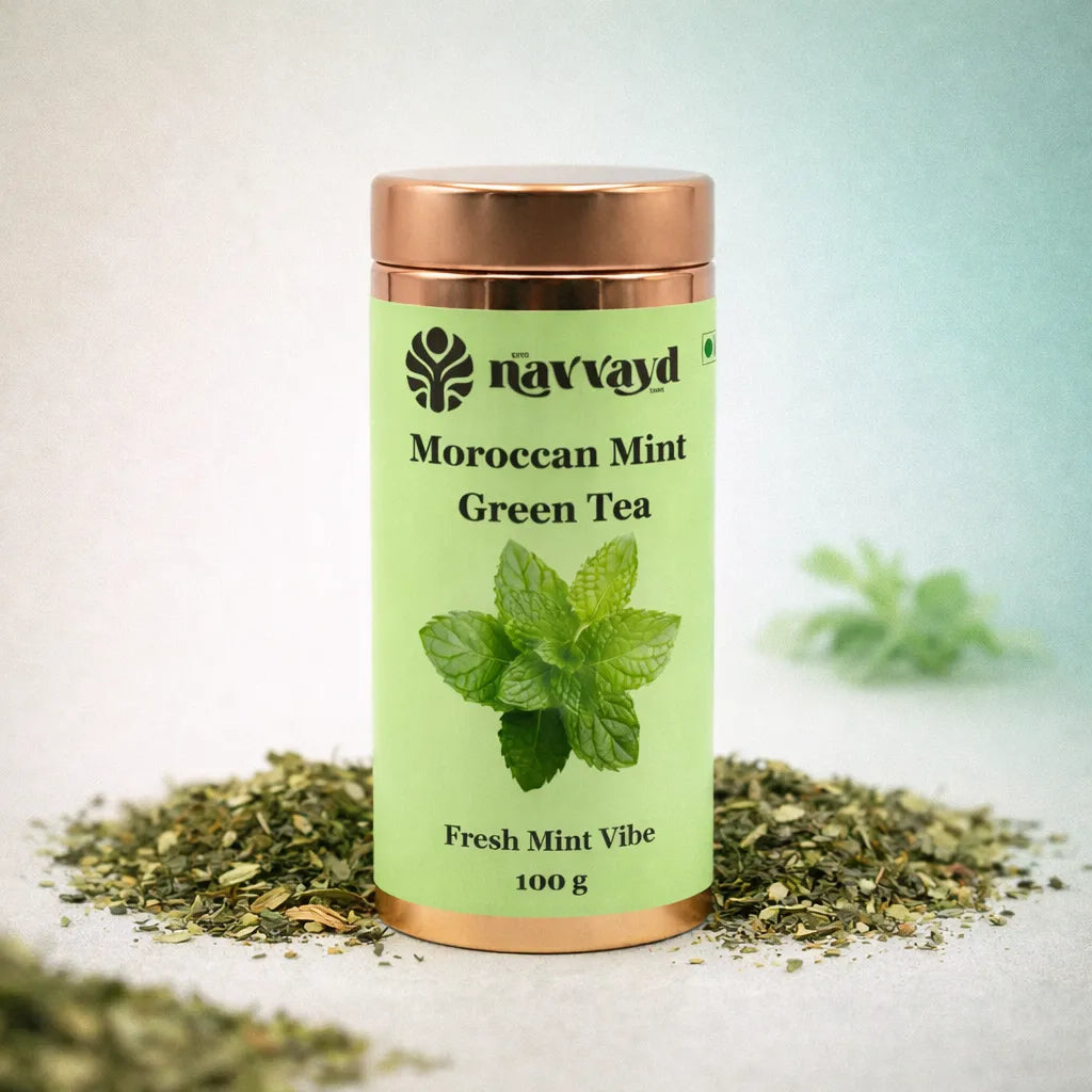 Moroccan Mint Green Tea In Tin