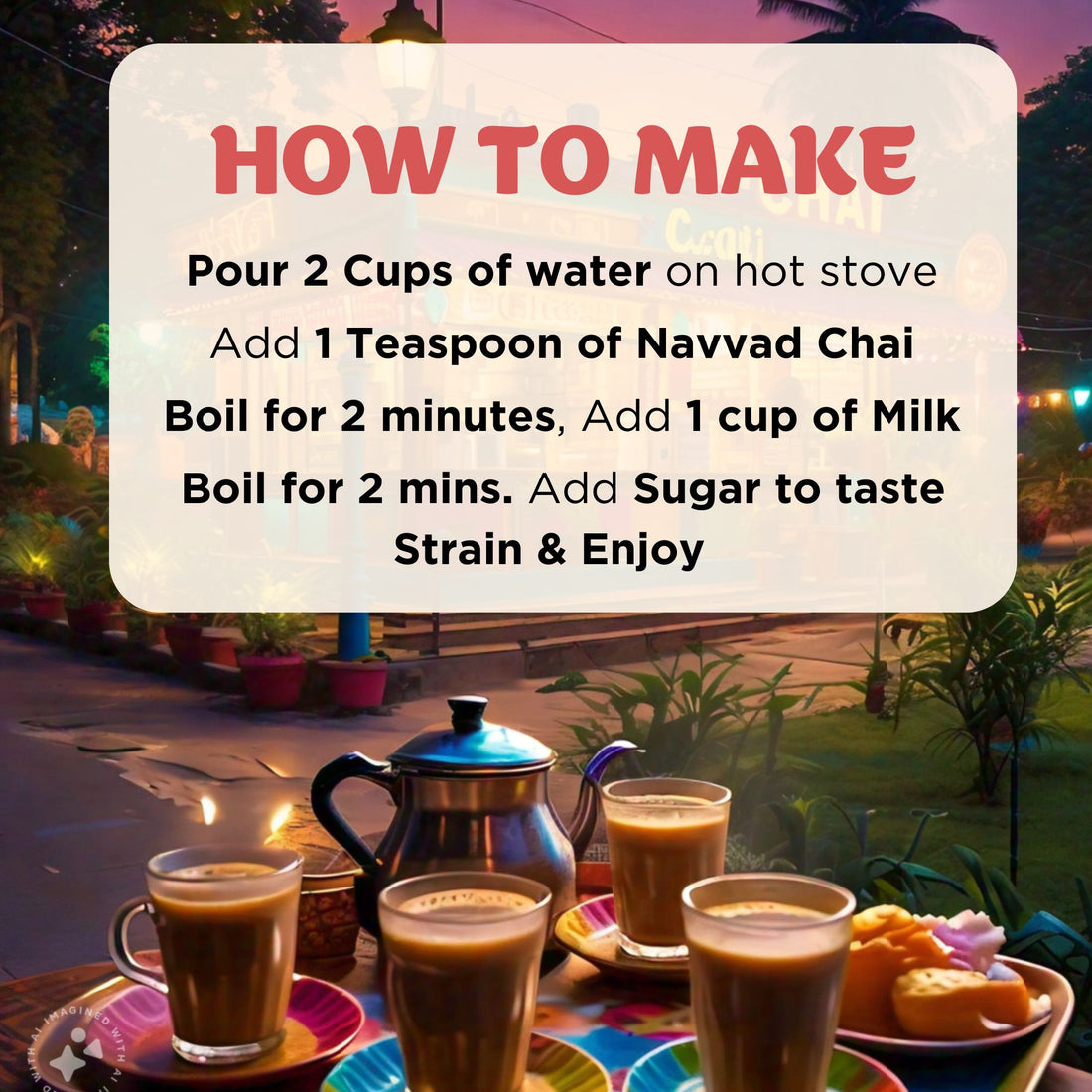 Elaichi Kadak Chai