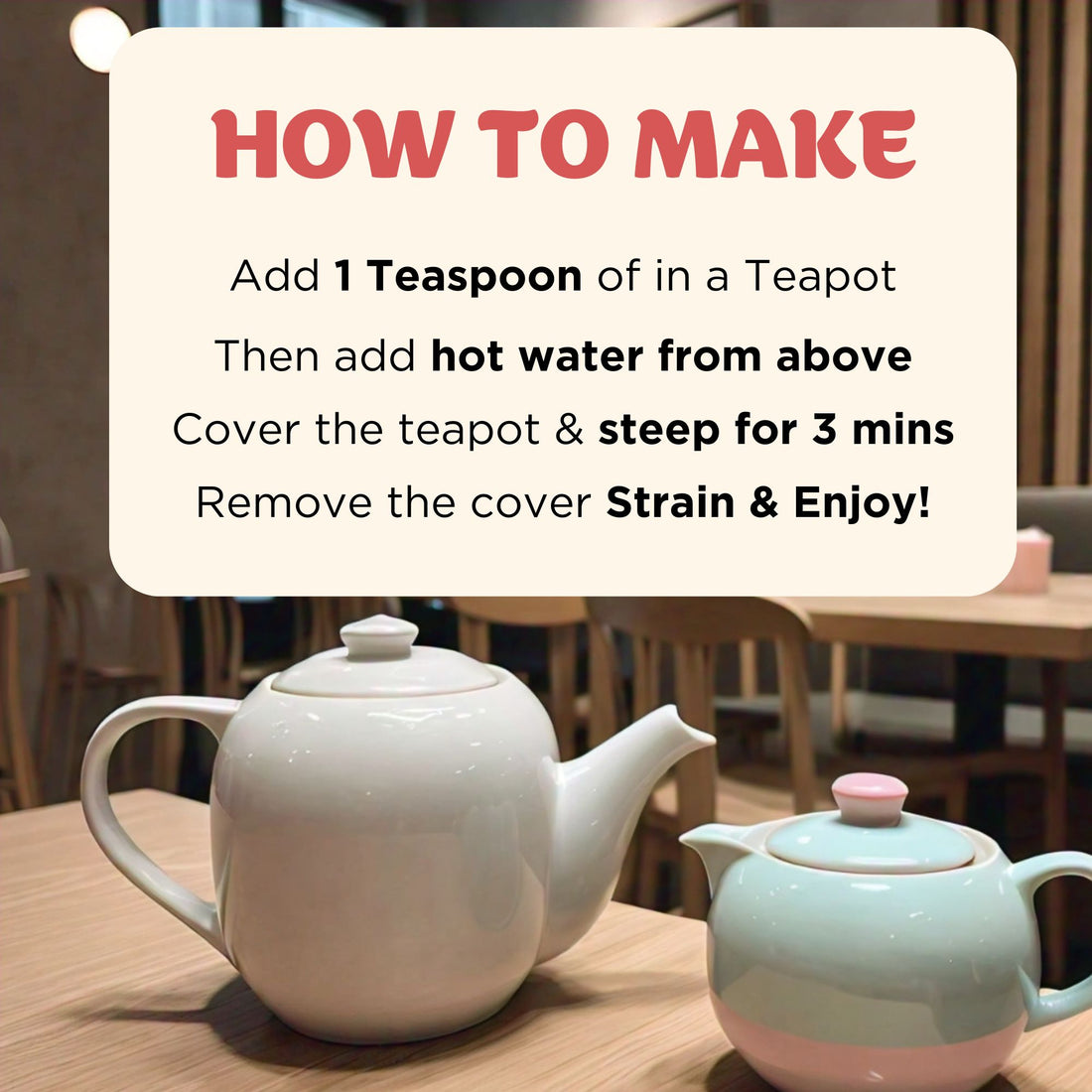 Turmeric Ginger Tulsi Green Tea - Teabags