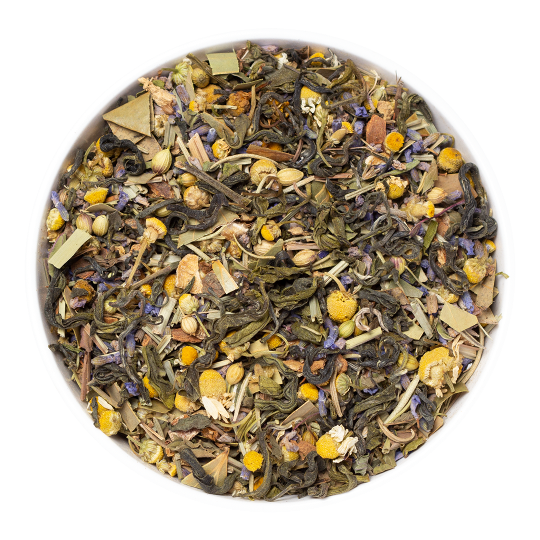 Herbal Infusion – With Peppermint, Chamomile & Lavender known to support soothing relaxation